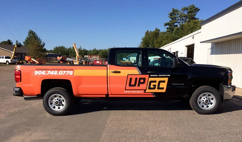 Partial Vehicle Wraps | Custom Vehicle Graphics and Lettering | Construction Partial Vehicle Wraps | Custom Vehicle Graphics and Lettering | Construction