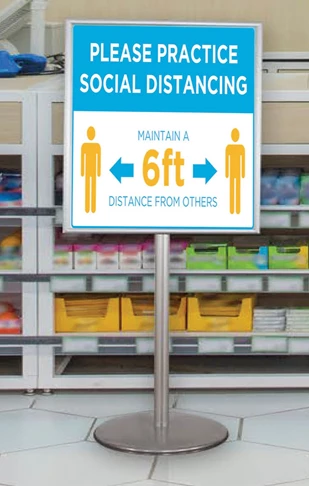 Social Distancing Signs Social Distancing Signs