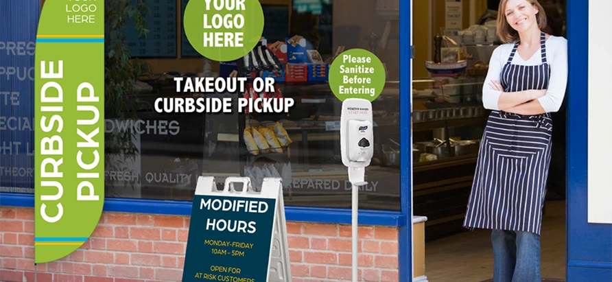 Coronavirus (COVID-19) Signs and Graphics